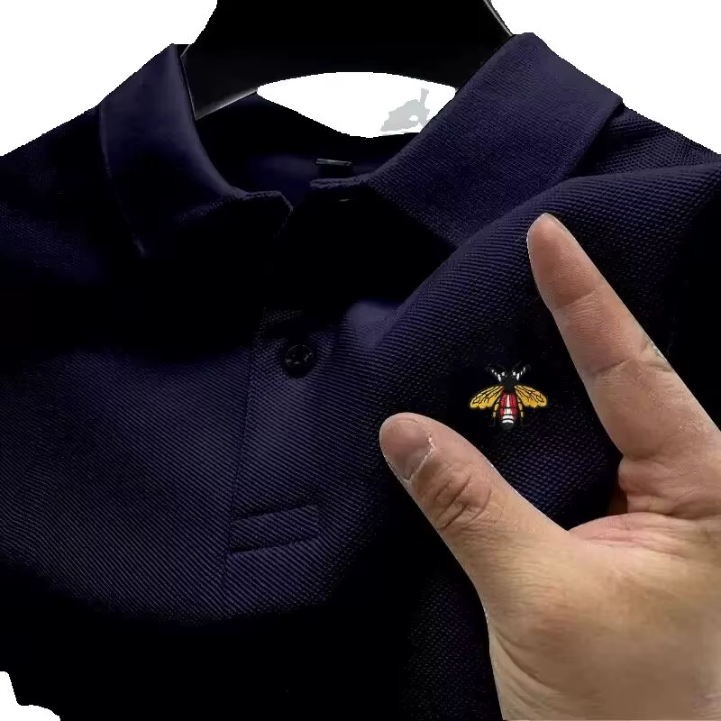 Chemises polo à manches courtes pour hommes