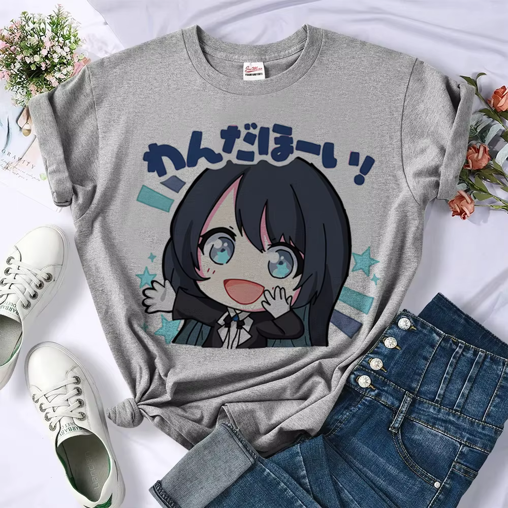 Ado t-shirts femmes anime t-shirt femme anime y2k streetwear vêtements