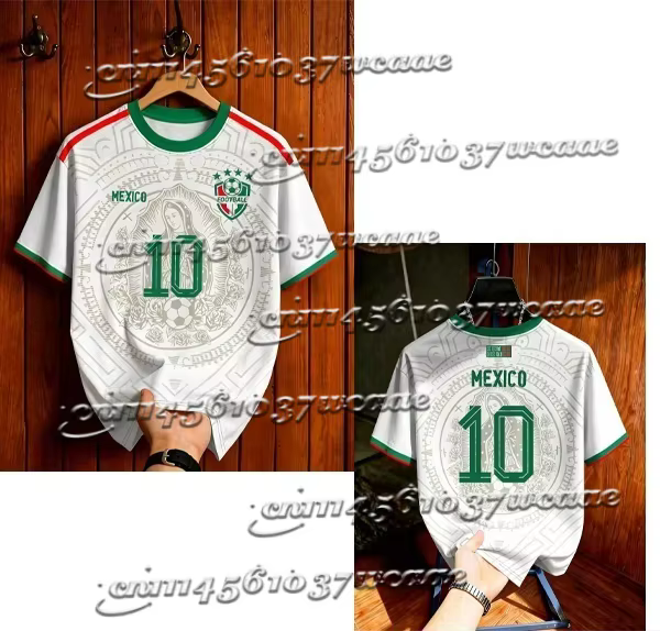 Maillot de football rétro classique 2026 pour homme – T-shirt d'été à manches courtes – Cadeau pour fan – Brésil Argentine – Assortiment familial