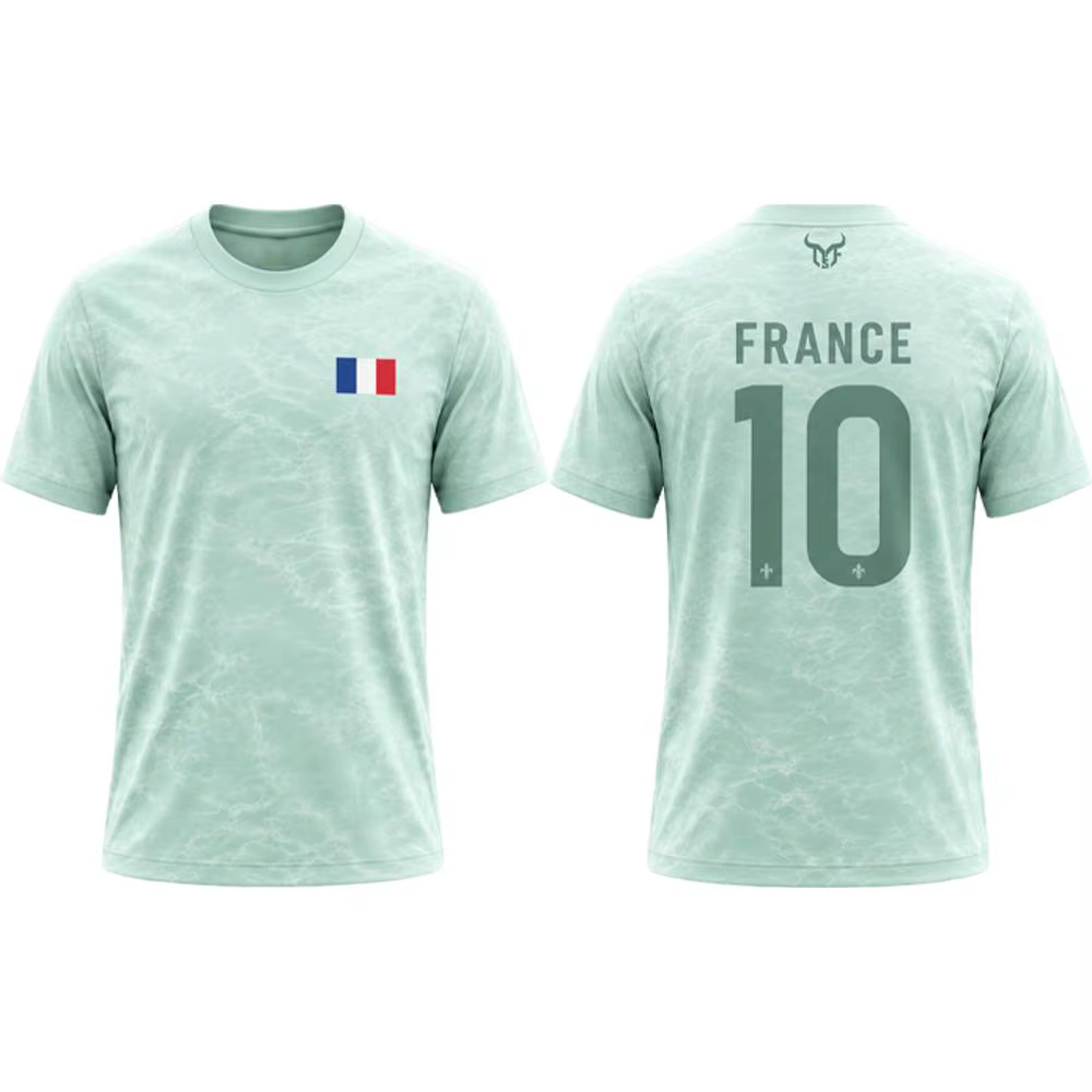 T-shirt de football unisexe à manches courtes