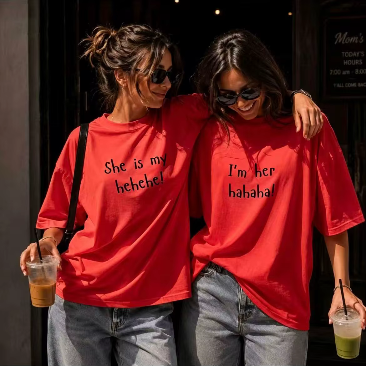 T-shirt assorti pour meilleures amies