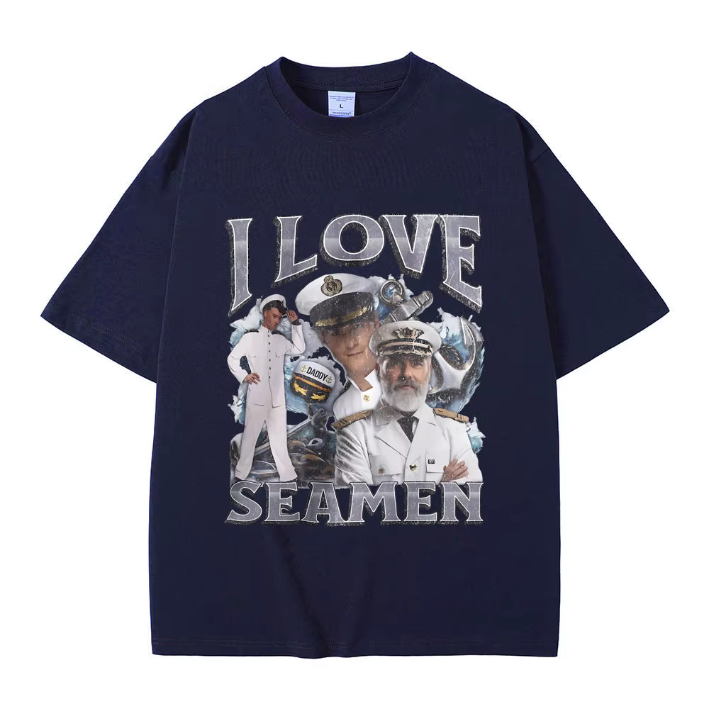 T-shirt Unisexe Vintage 2026 « I Love Seamen » – Coton Pur