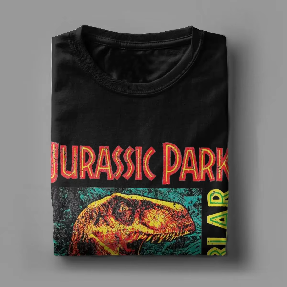T-Shirts pour hommes Jurassic Park 1993 Tour imprimé nouveauté solide coton
