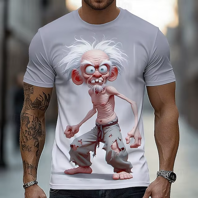 T-shirt à manches courtes à motifs