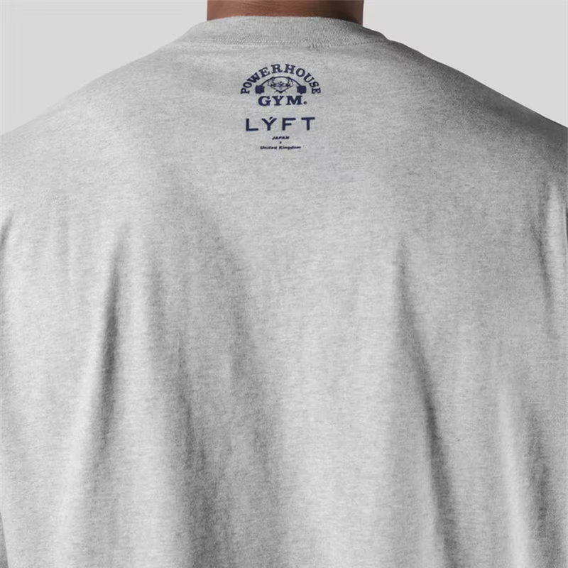 LYFT Jointly hommes course sport coton T-shirt salle