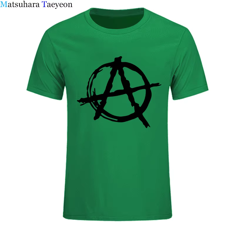 T-shirt de marque Anarchy Symdangers pour hommes