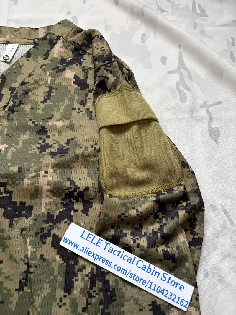 T-shirt de sport à col en V AOR2 pour l'extérieur