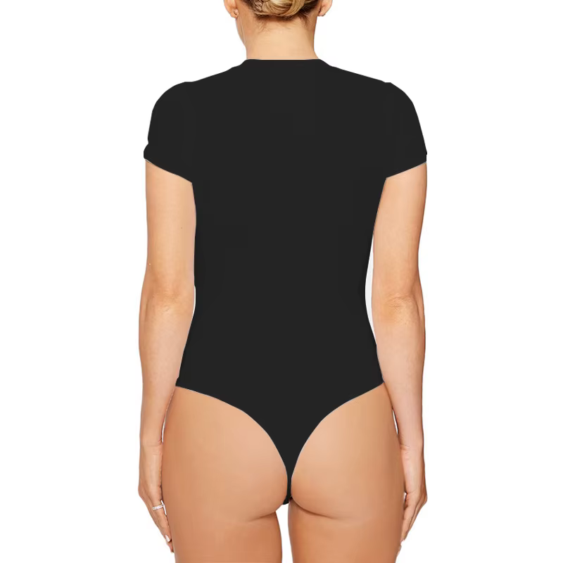 2025 nouveau body à manches courtes pour femmes