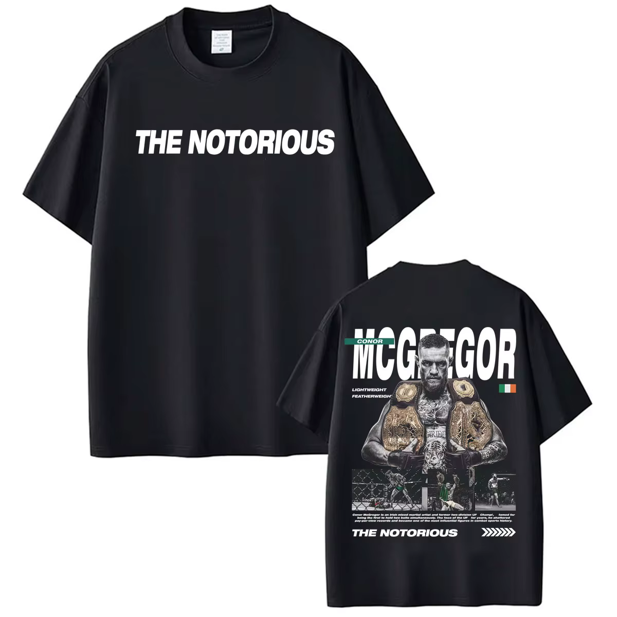T-shirt The Notorious Conor McGregor Merch pour hommes