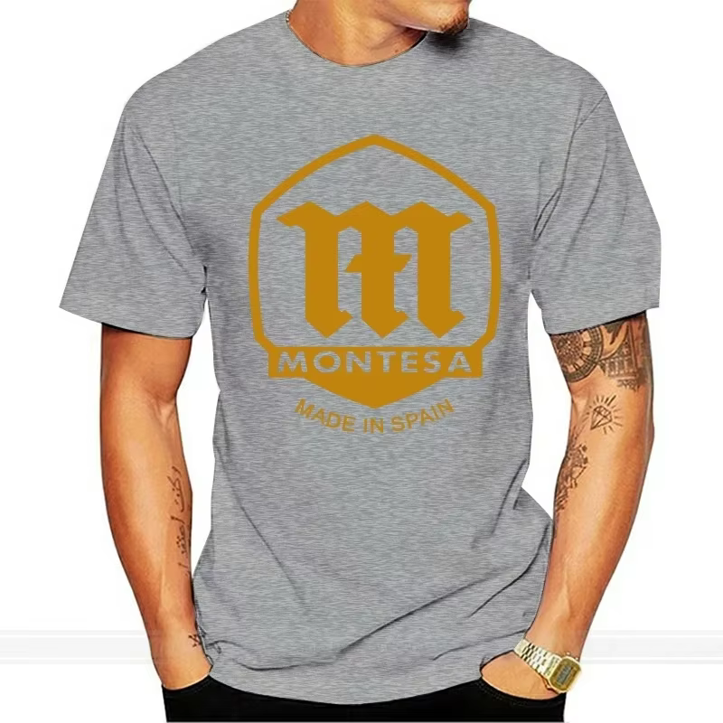 Montesa Espana moto T-Shirt haute qualité coton