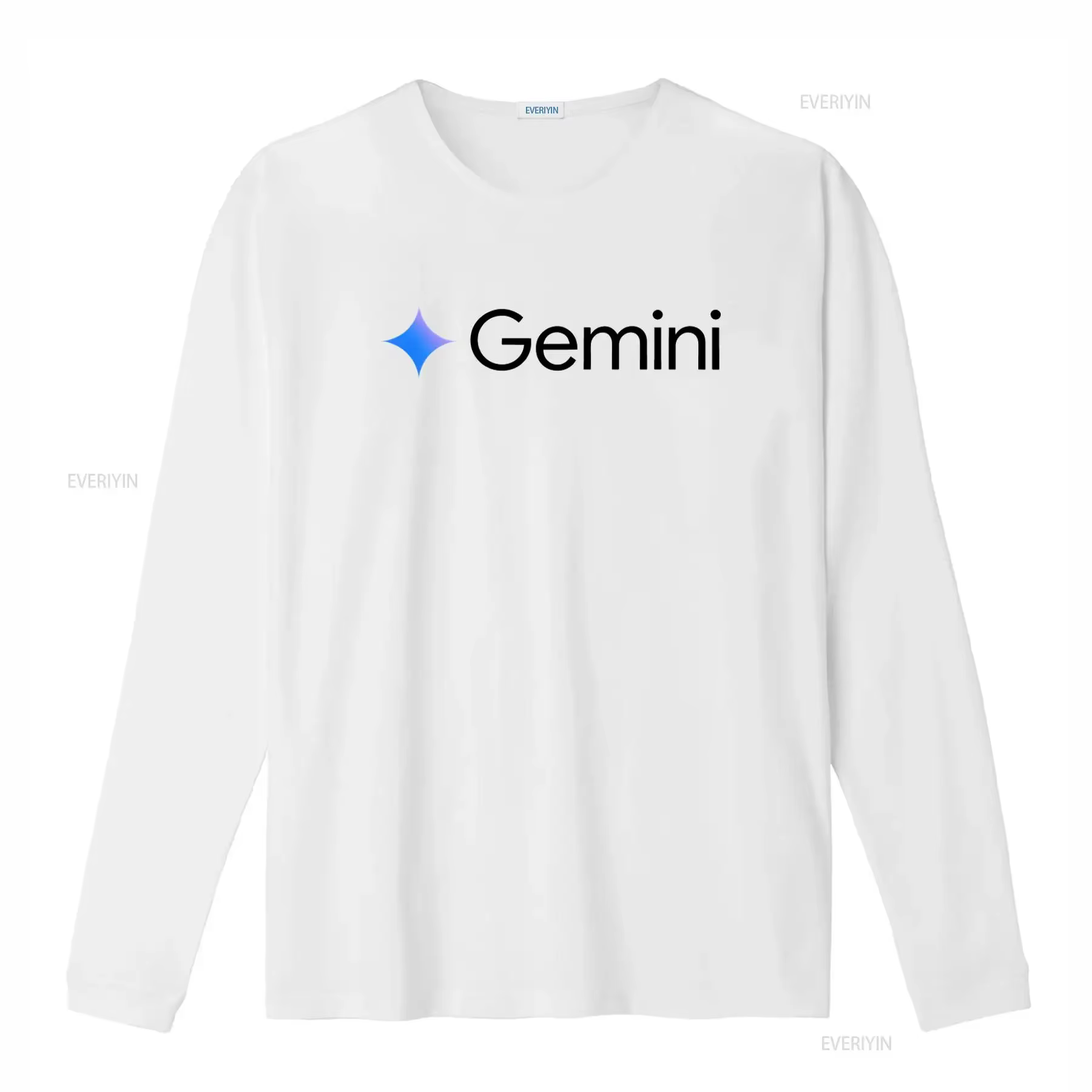 T-shirt Gemini Cool Minimal Google Artificial Intelligence AI Tech vintage délavé décontracté doux respirant graphique élégant