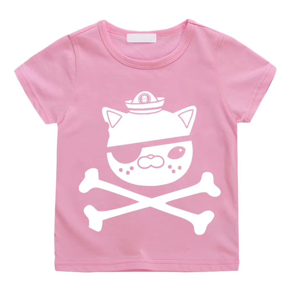 T-shirts The Octonauts 100% coton