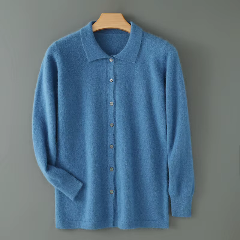 Maillard-Pull à col polo pour homme