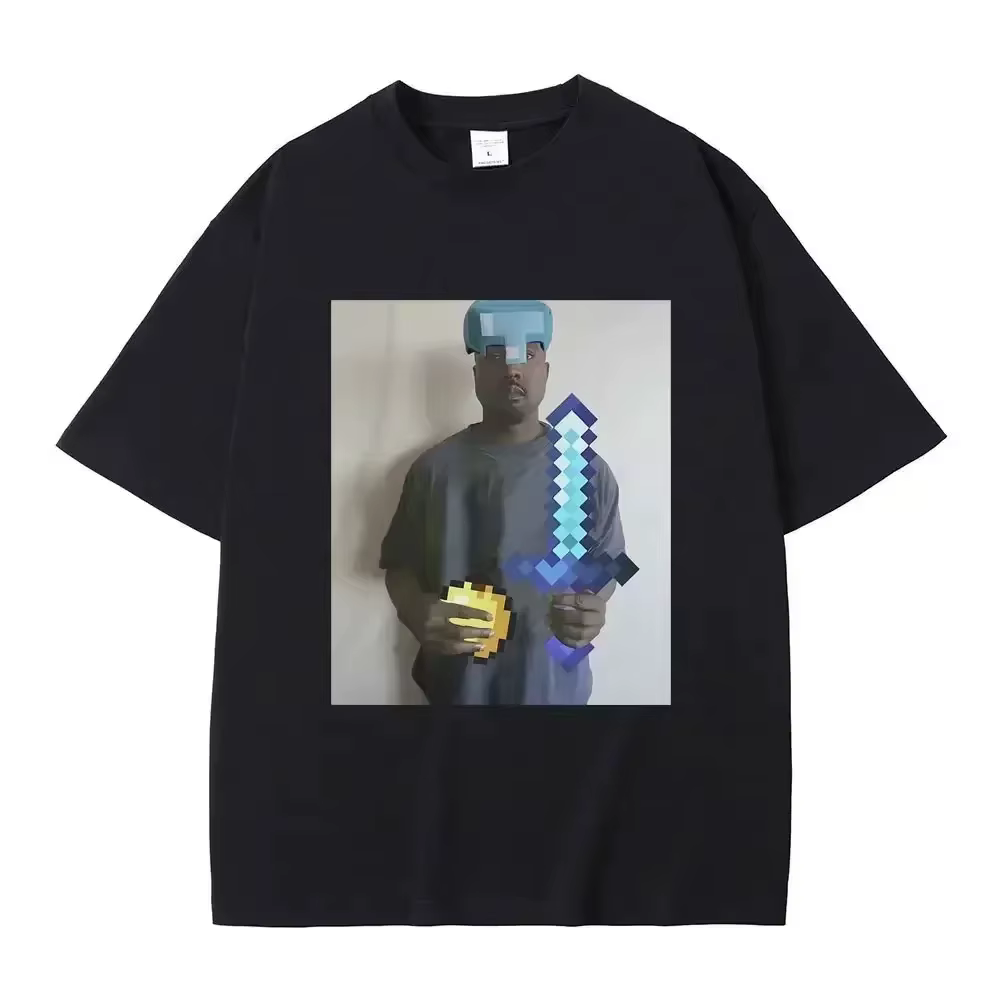 T-shirt drôle Kanye West Meme pour hommes