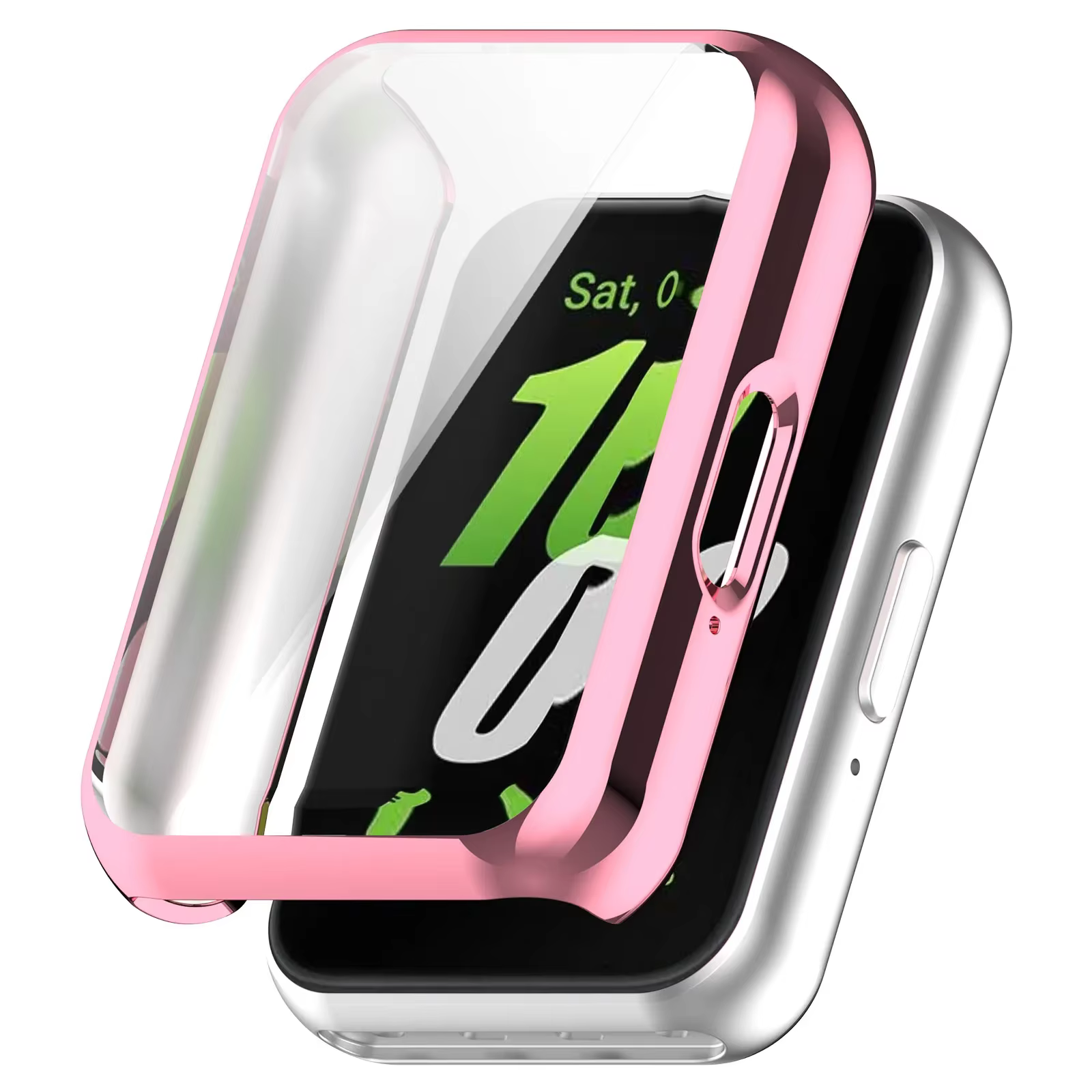 Coque pour Samsung Galaxy Fit3 protecteur d'écran TPU couverture complète housse de protection pour Samsung Galaxy Fit 3 accessoires de sangle