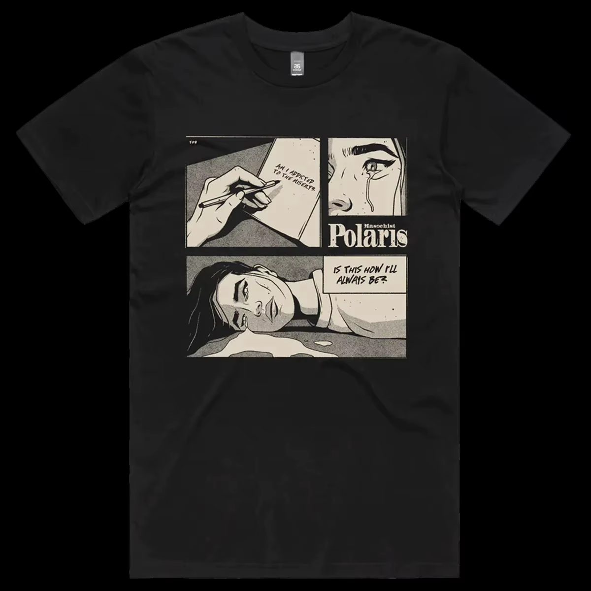  Polaris Band Graphic T-shirt en coton pour hommes et femmes