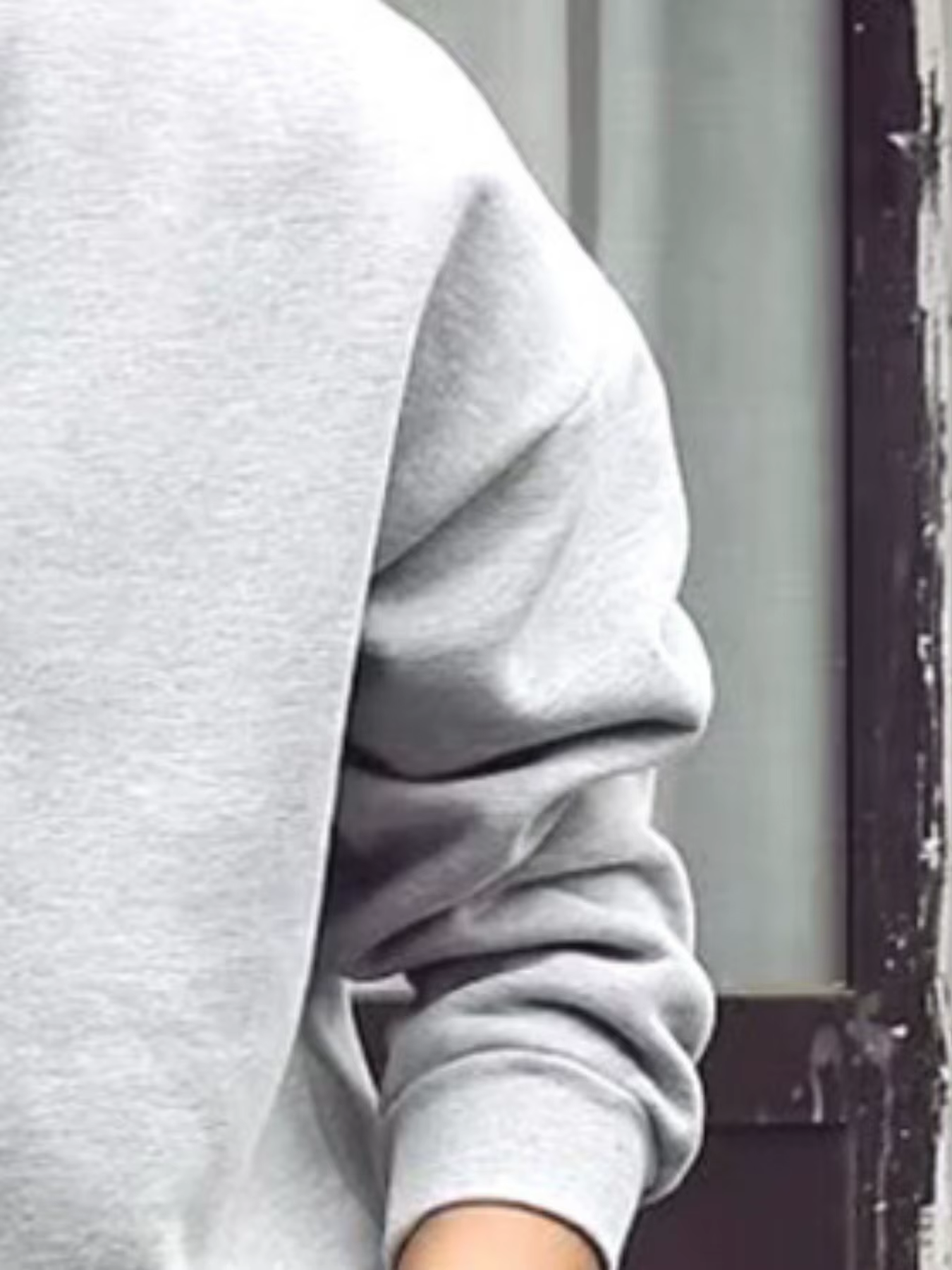 Sweat-shirt à col ras du cou pour hommes