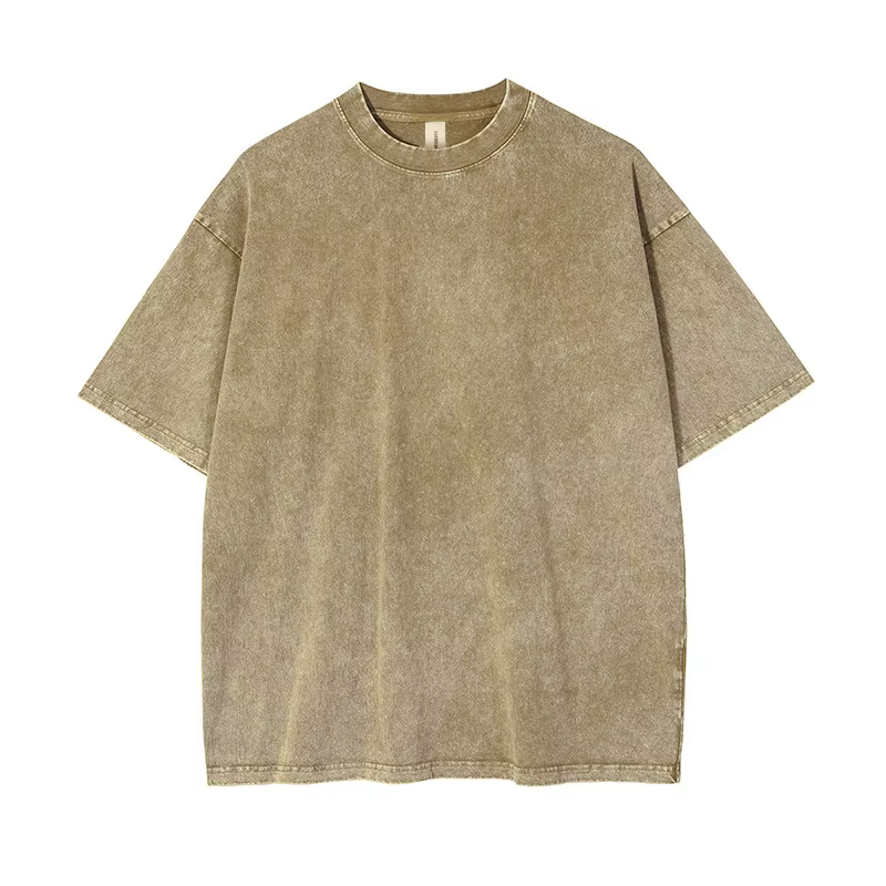 T-shirt à Manches Courtes en Coton pour Homme