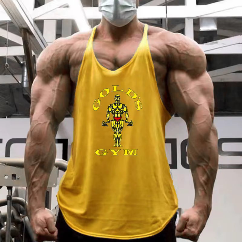Débardeur d'entraînement coupe musculaire pour hommes