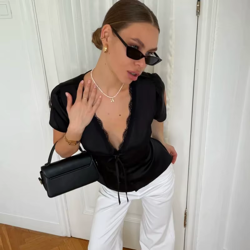 Talenza – chemise en dentelle pour femmes