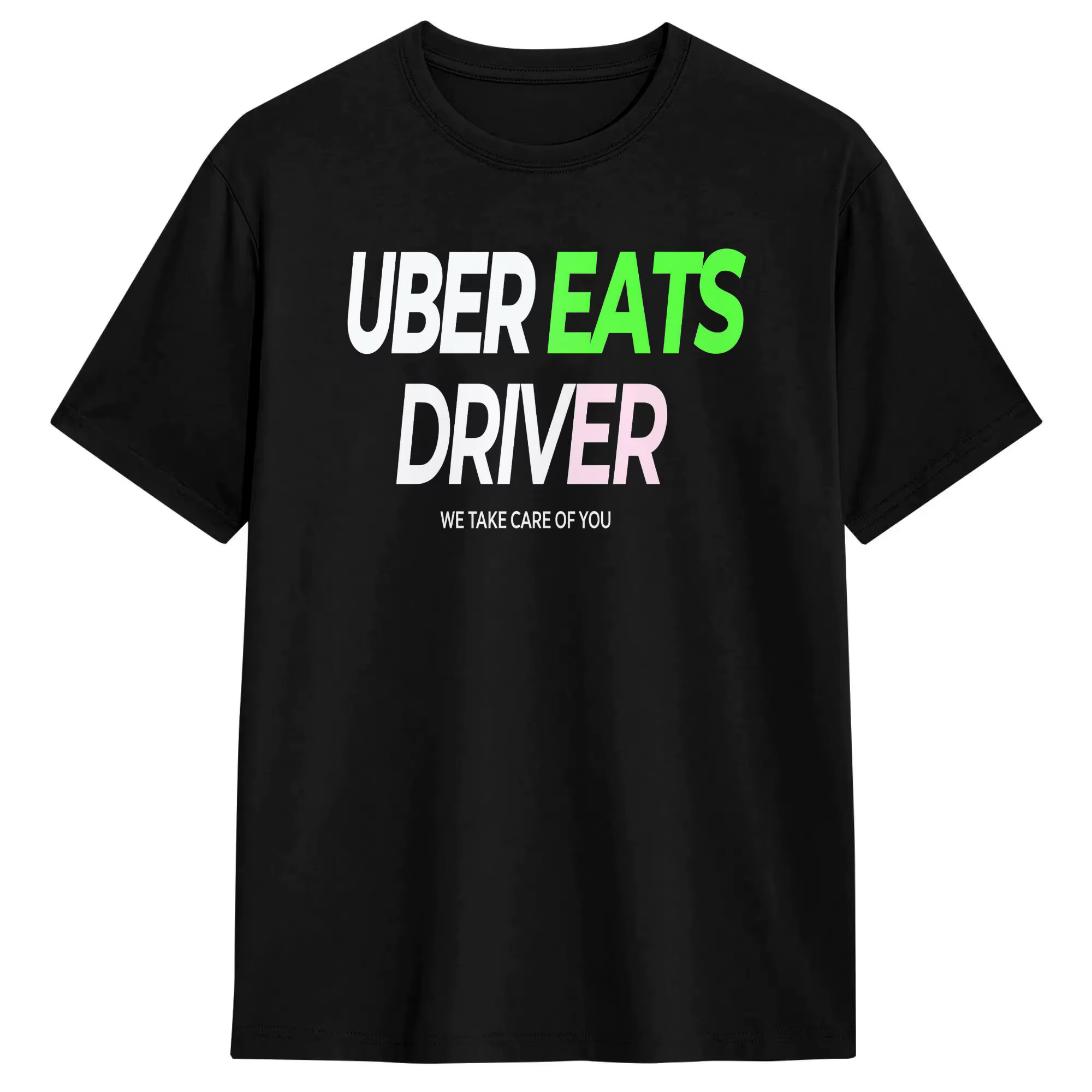 Humor U-uber Eats T-shirt de livraison pour hommes