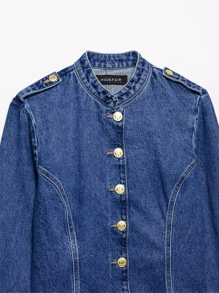 HH Veste en jean pour femme