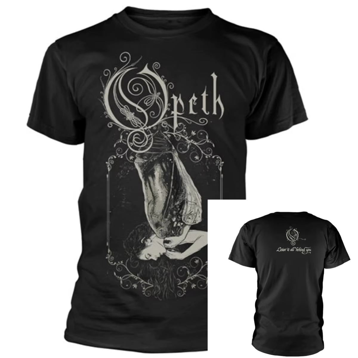 T-Shirt Opeth Haxprocess Band 100% coton