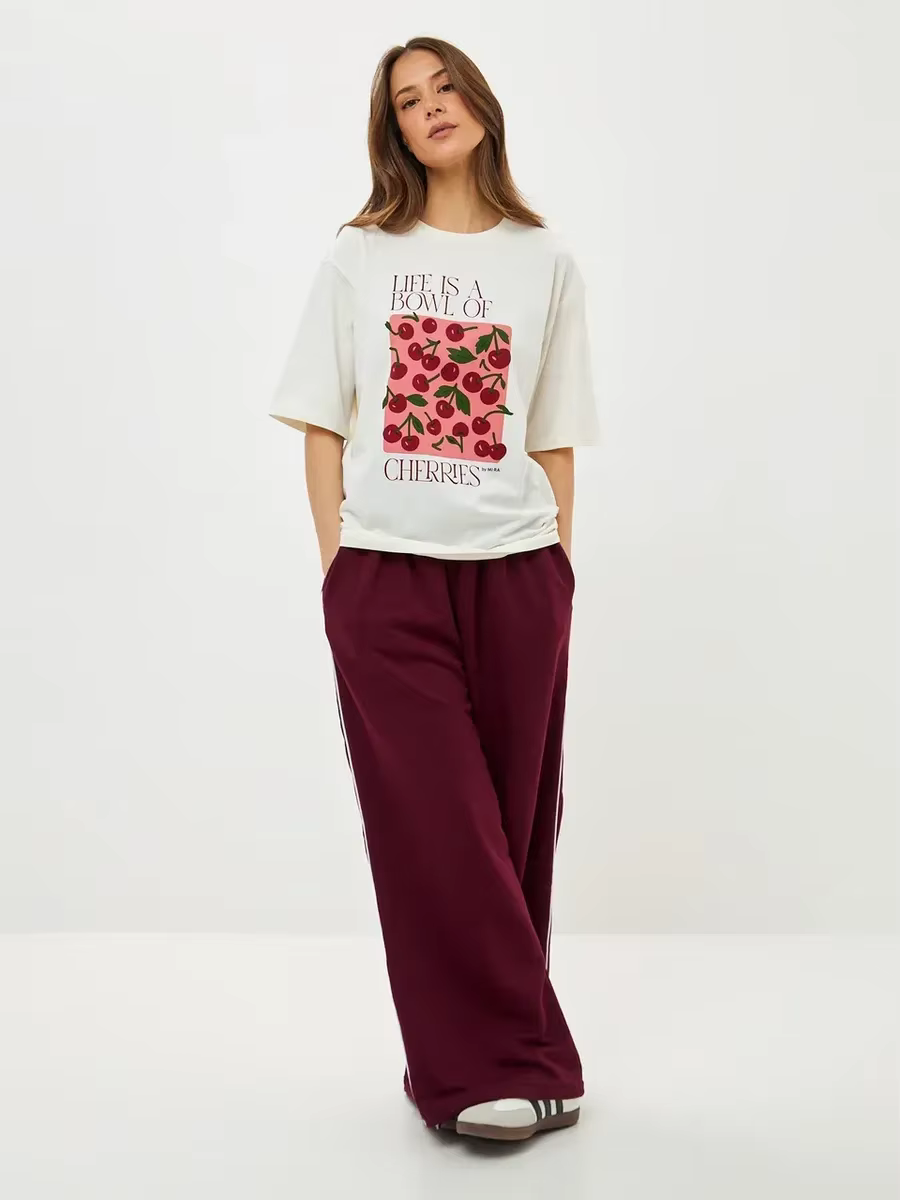 T-shirt imprimé pour femmes