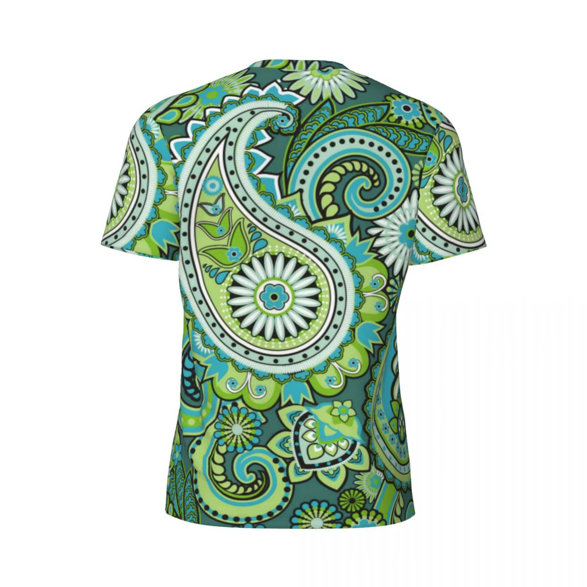 T-Shirt à imprimé cachemire pour homme