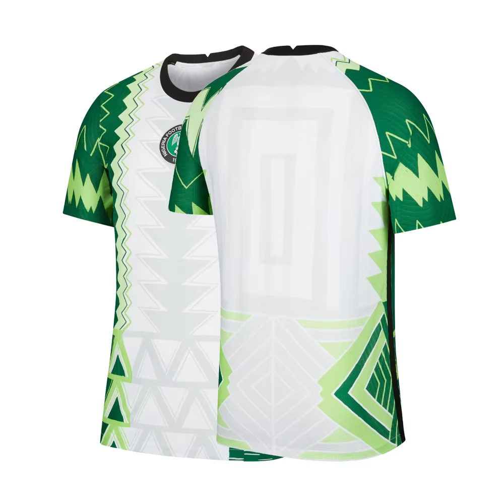 Maillot de football Nigeria 2024, chemises de sport décontractées pour hommes et femmes, imprimé en 3D, respirant, à séchage rapide, vêtements surdimensionnés