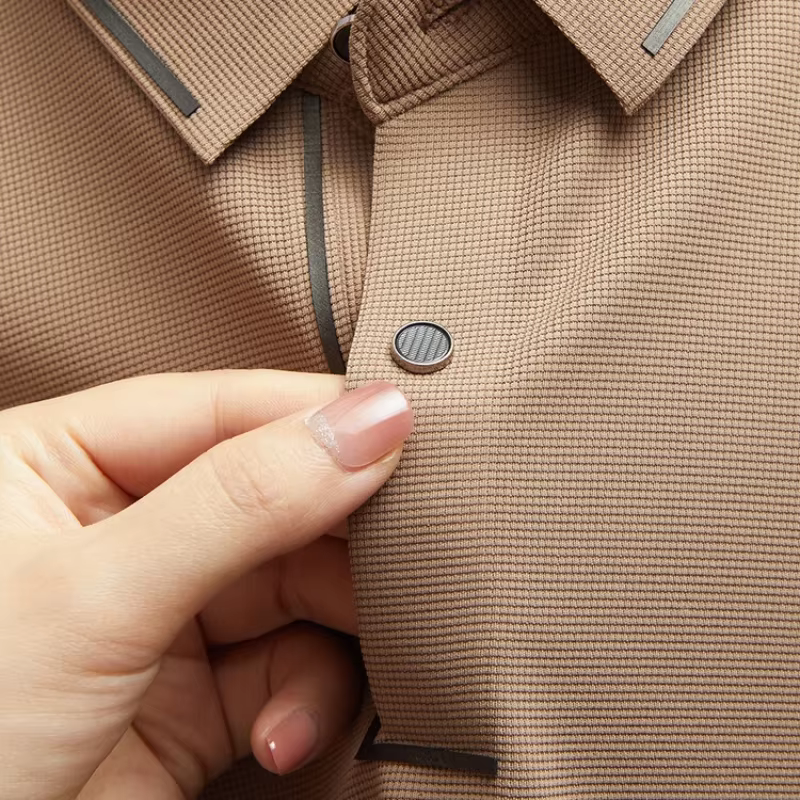 Polo sans couture pour hommes