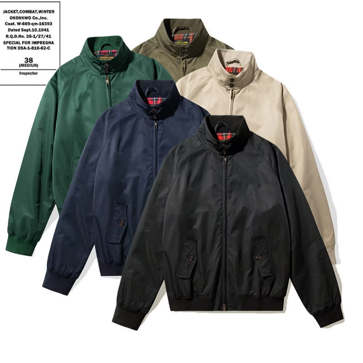 Veste bombardier pour hommes