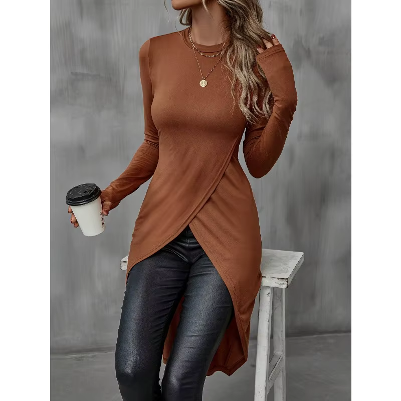 T-shirt basique pour femmes, Design littéraire et rétro étendu, haut de gamme