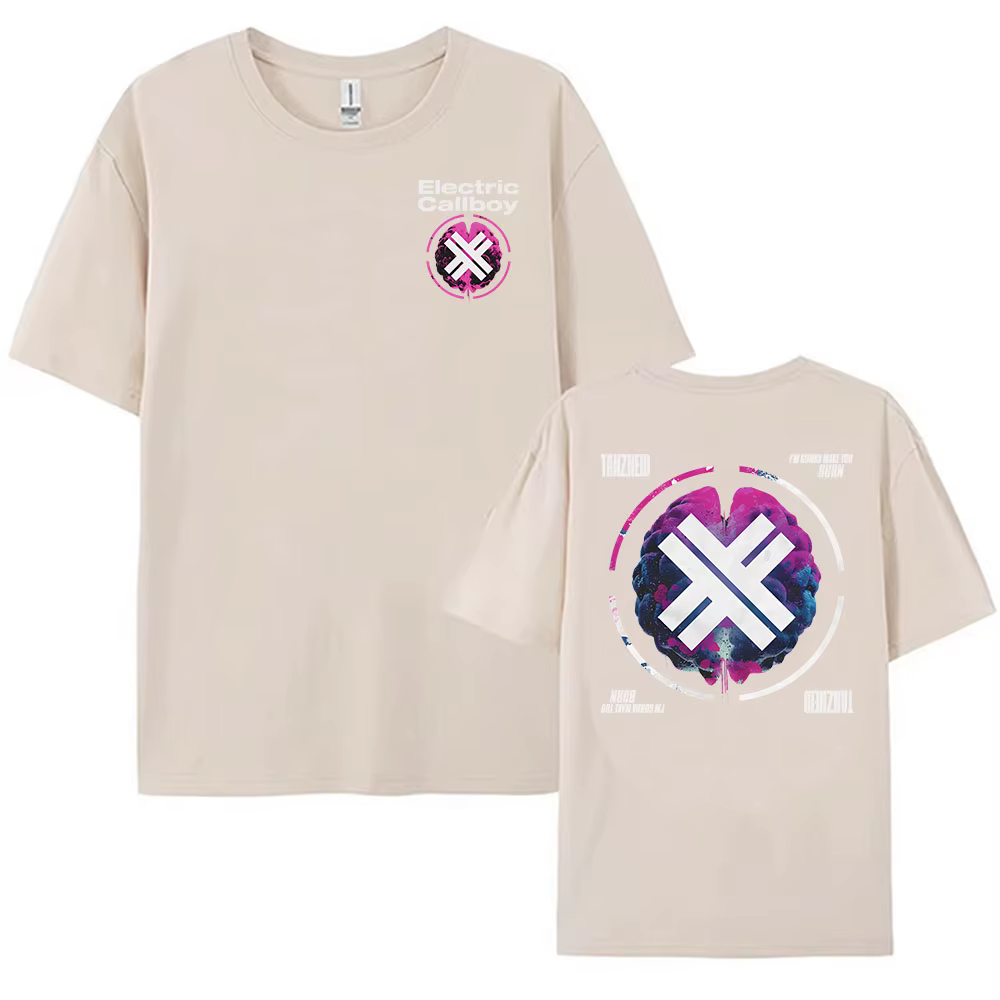 T-shirt unisexe en coton à manches courtes