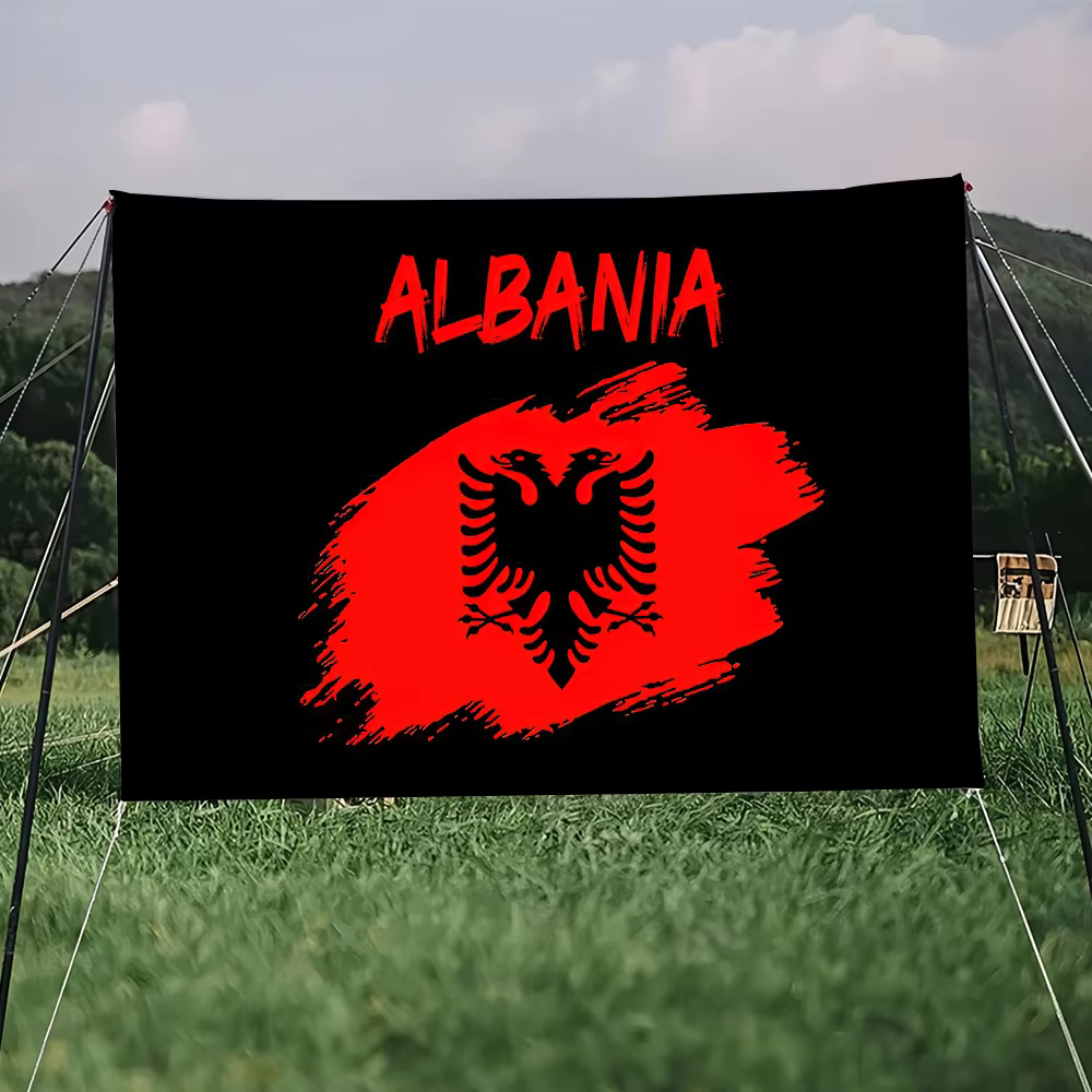 Drapeau albanais Feel pour pique-nique