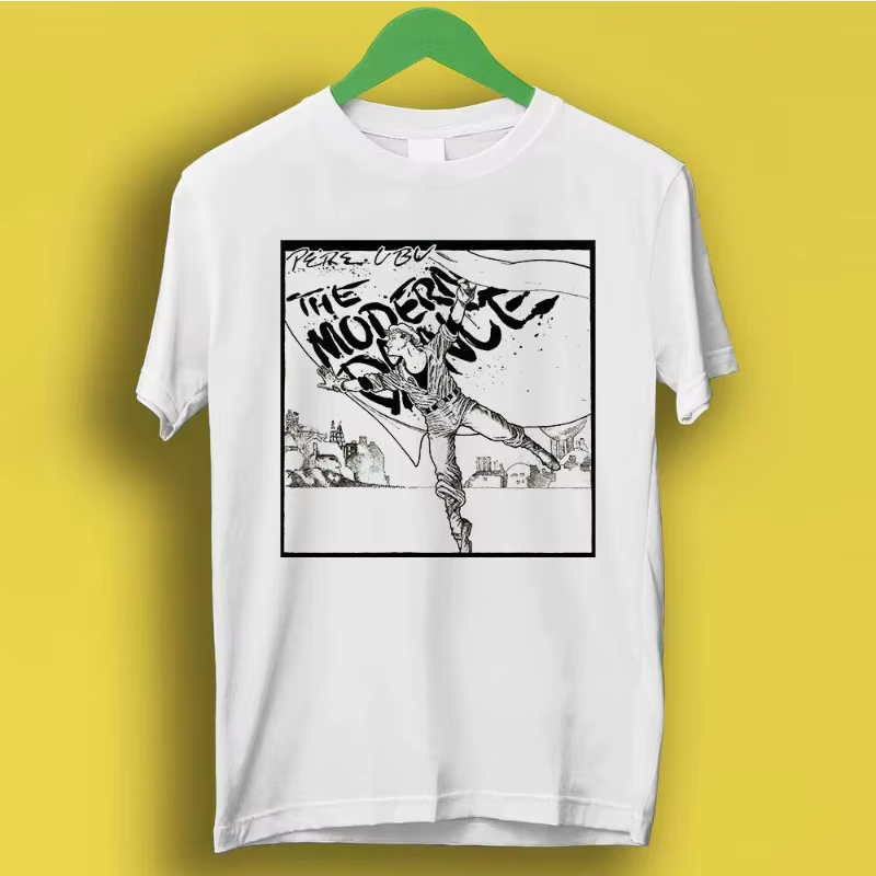 T-shirt rétro de musique, Pere Ubu, danse moderne, punk rock