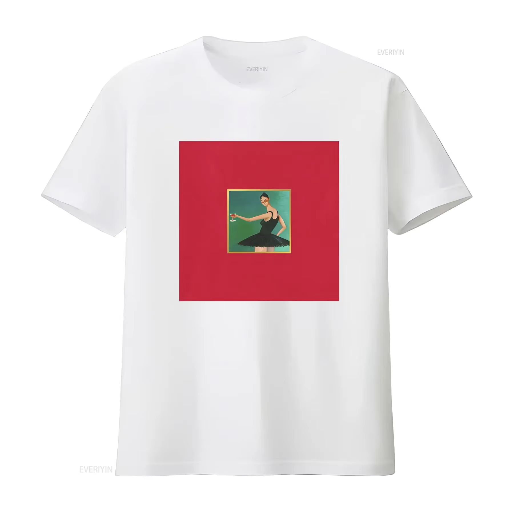 T-shirt avec couverture d'album My Beautiful Dark Twisted Fantasy