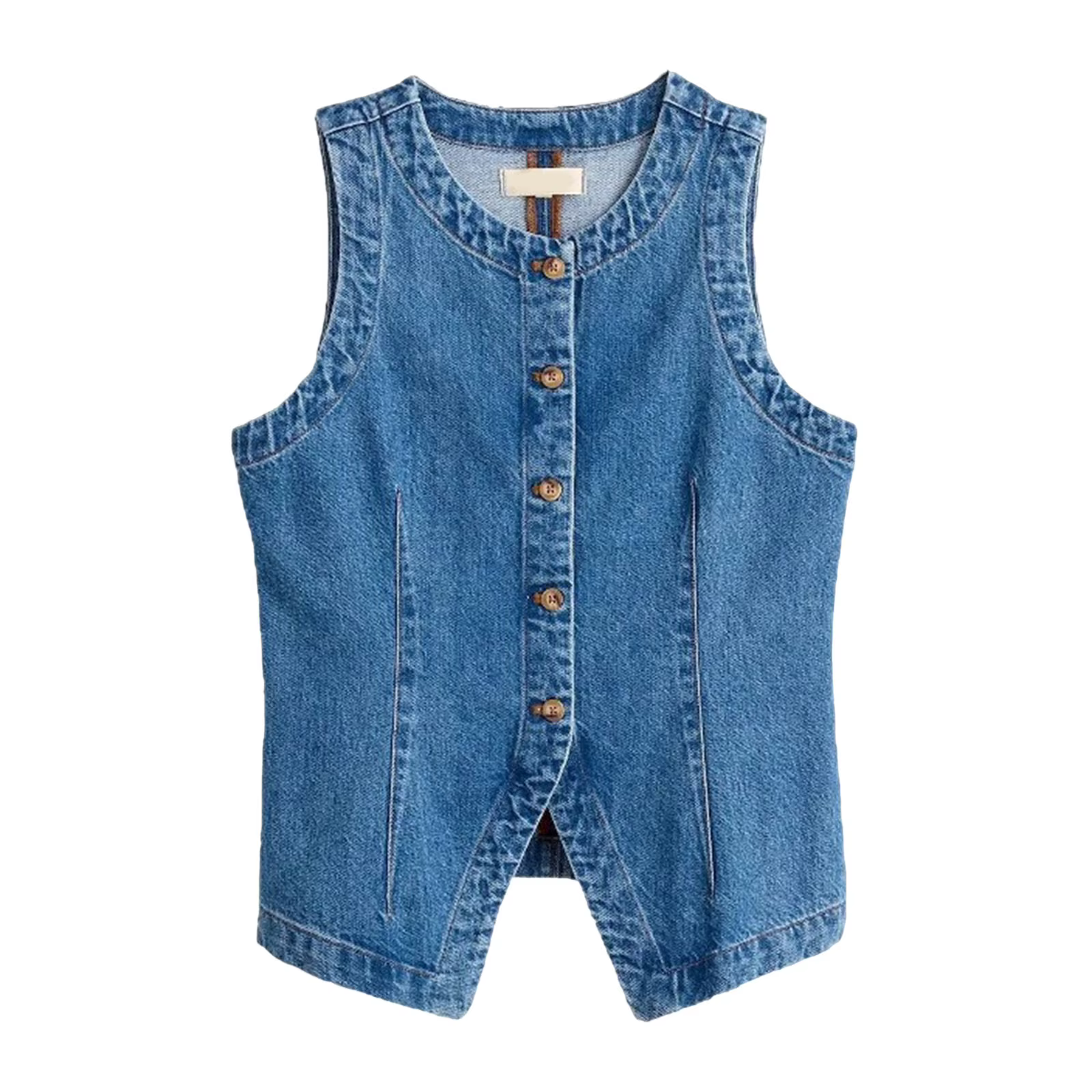 Gilet en jean pour femme