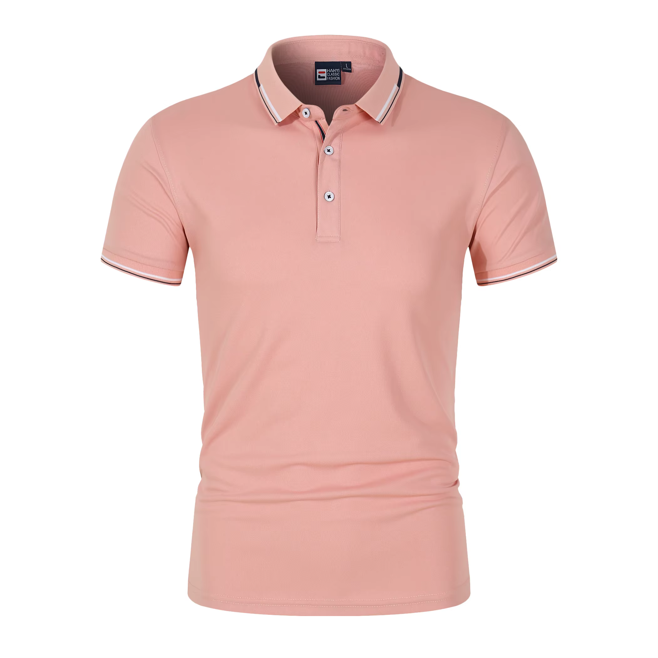 Polo décontracté respirant et confortable pour homme