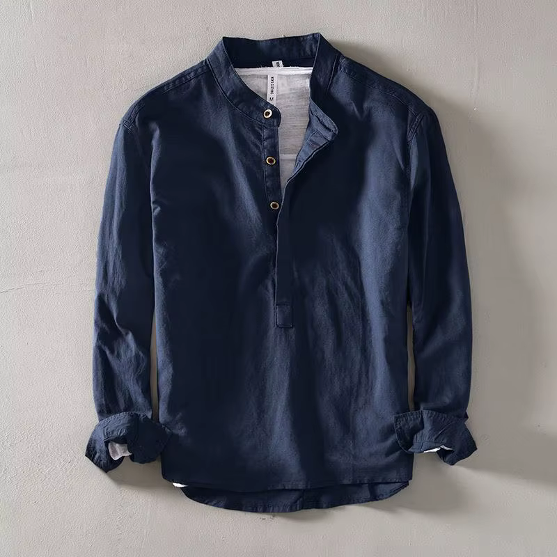 Polo à manches longues pour homme