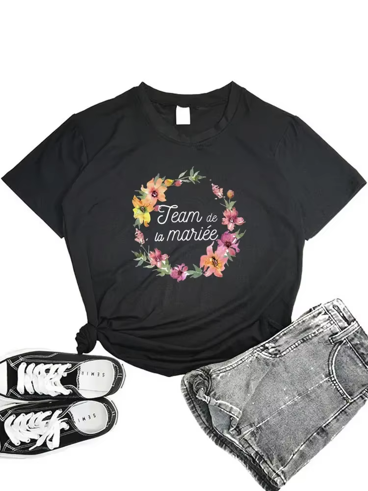 T-shirt Team Bride pour Femme