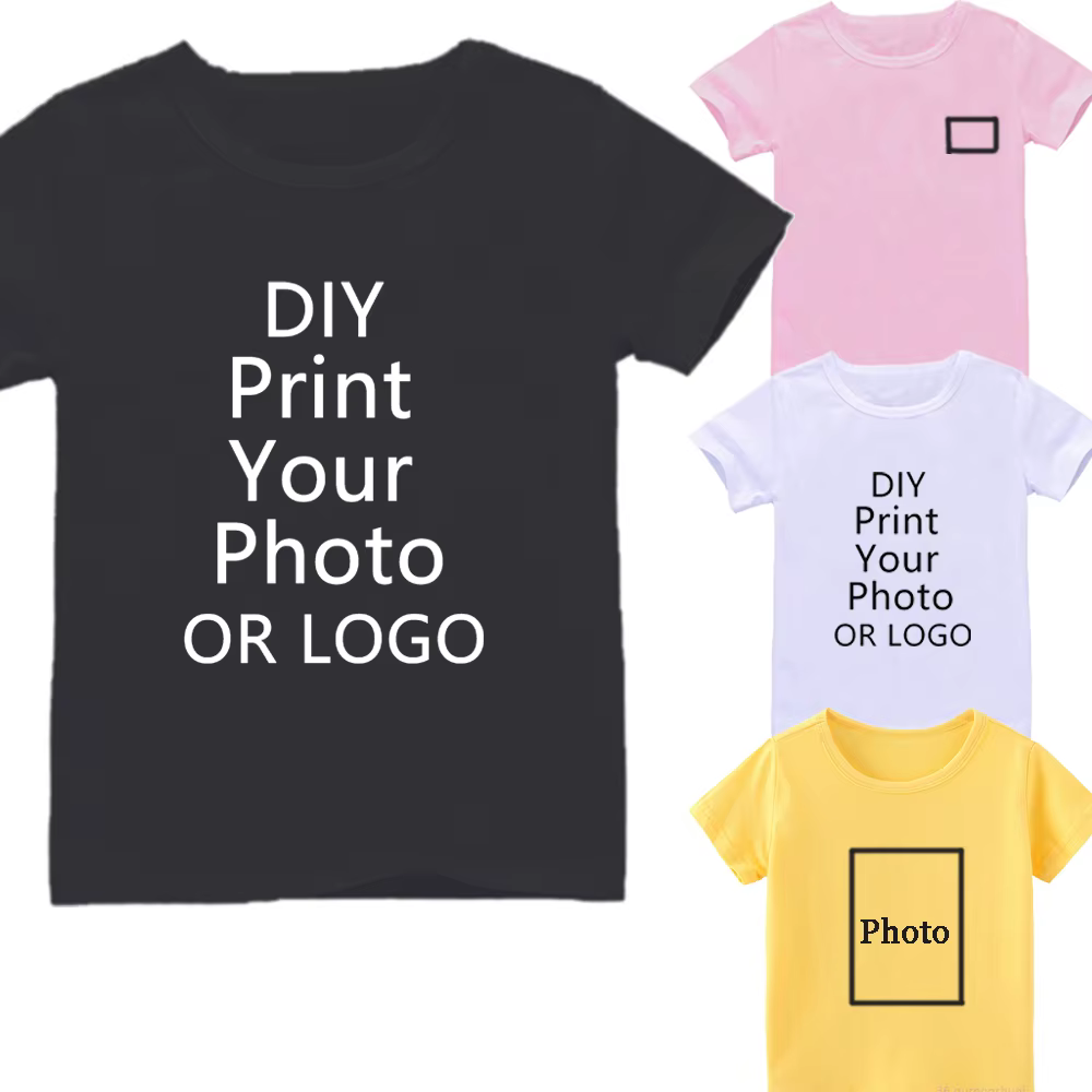 T-shirt personnalisé pour fille et garçon