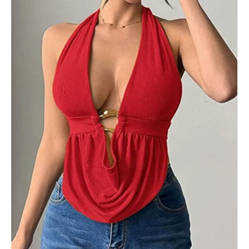 Débardeur col licou pour femmes