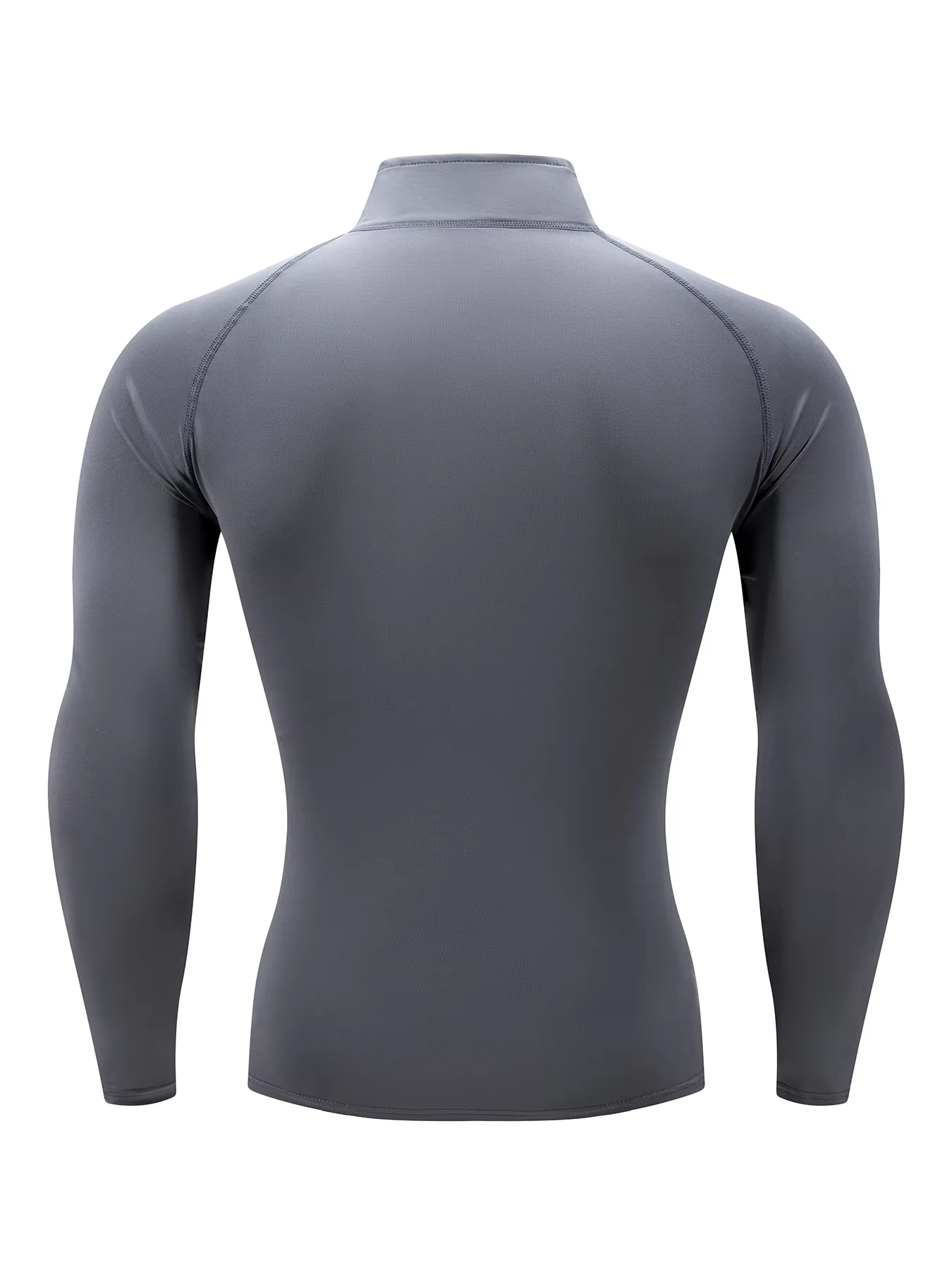 Hommes à manches longues entraînement vêtements de Compression chemises de Fitness mince T-shirt de gymnastique haut de