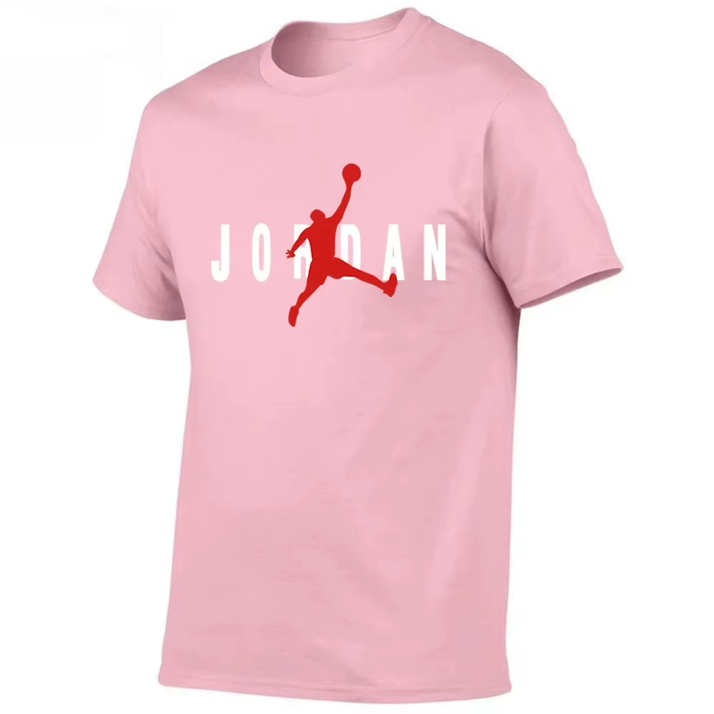 T-shirt coréen de luxe classique en coton pur pour hommes et femmes