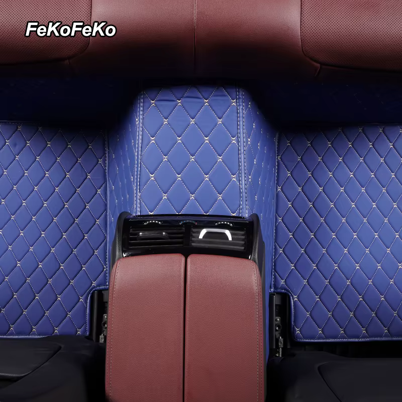 Tapis de sol de voiture personnalisés pour VW Polo Polo-Plus Polo-GTI, accessoire de Coche