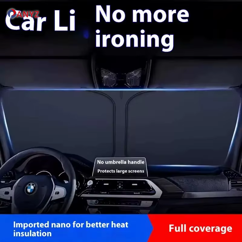 Pare-soleil pliable pour VW Volkswagen Polo 9n 6r Polo 6n2, protection contre les rayons UV, garde la voiture plus fraîche