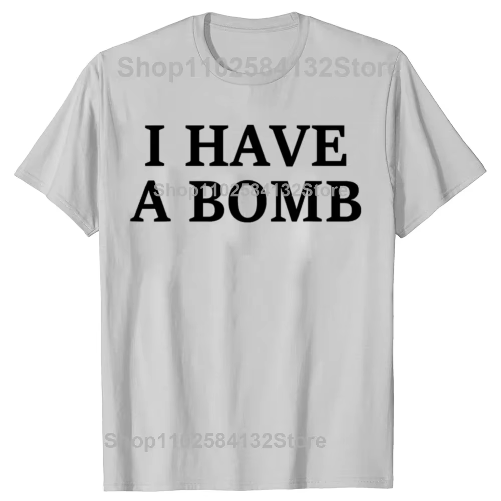 Drôle j'ai une bombe graphique T-shirts femmes mode t-shirt décontracté ample surdimensionné adulte blague