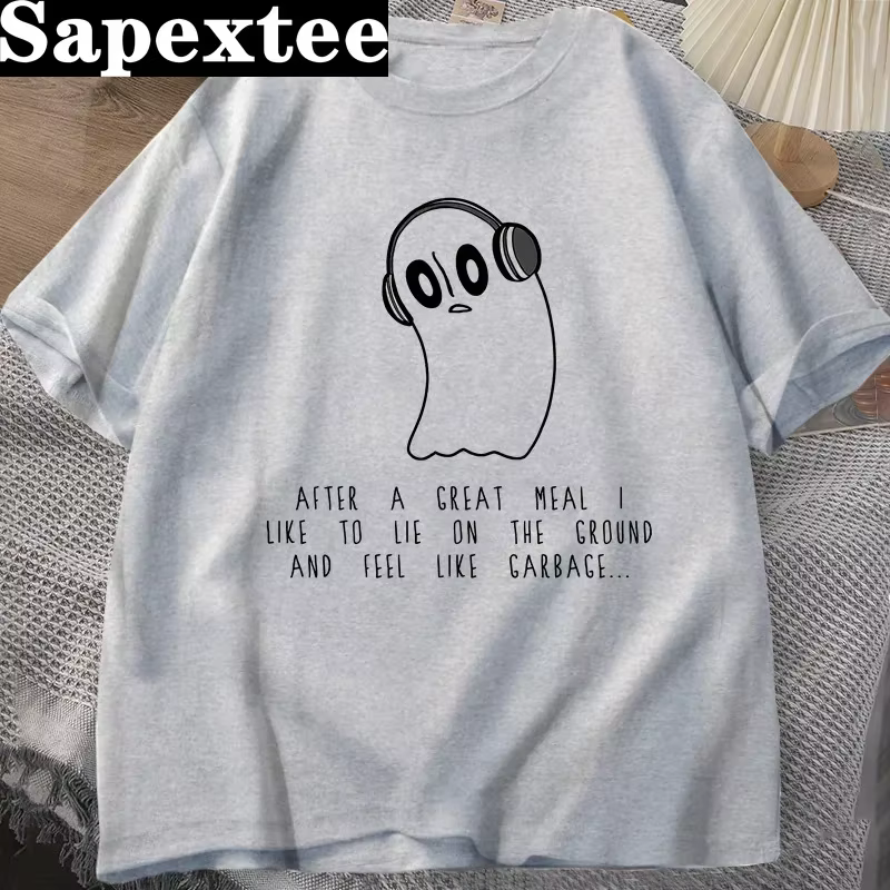 Napstablook Galaxy Undertale musique T-shirt hommes été coton à manches courtes femmes T-shirts décontracté col rond