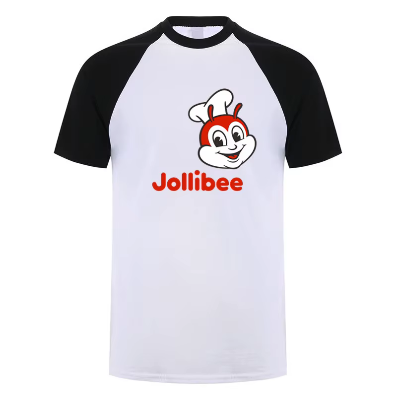 Jollibee t-shirt été hommes coton à manches courtes T-shirts drôle